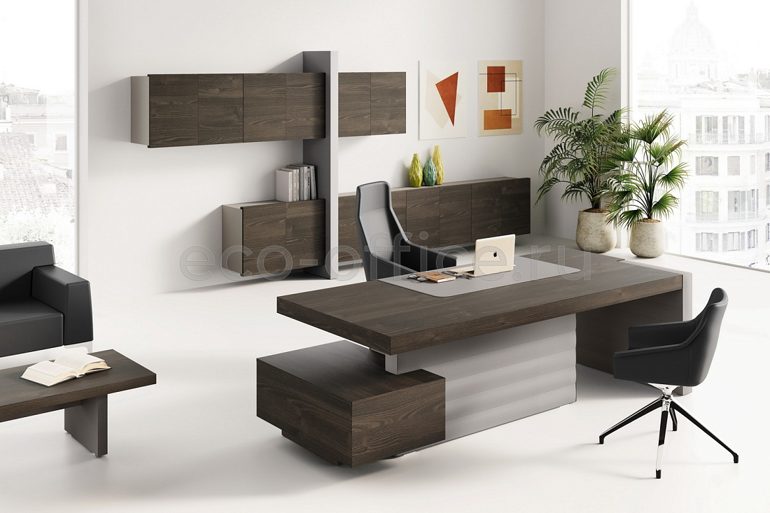 Кабинет руководителя JERA Brown Ash / Grey  стоимость