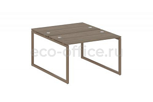Рабочая станция METAL SYSTEM QUATTRO 4x4 40БО.РАС-СП-2.2 Вяз Благородный / Мокко металл фото