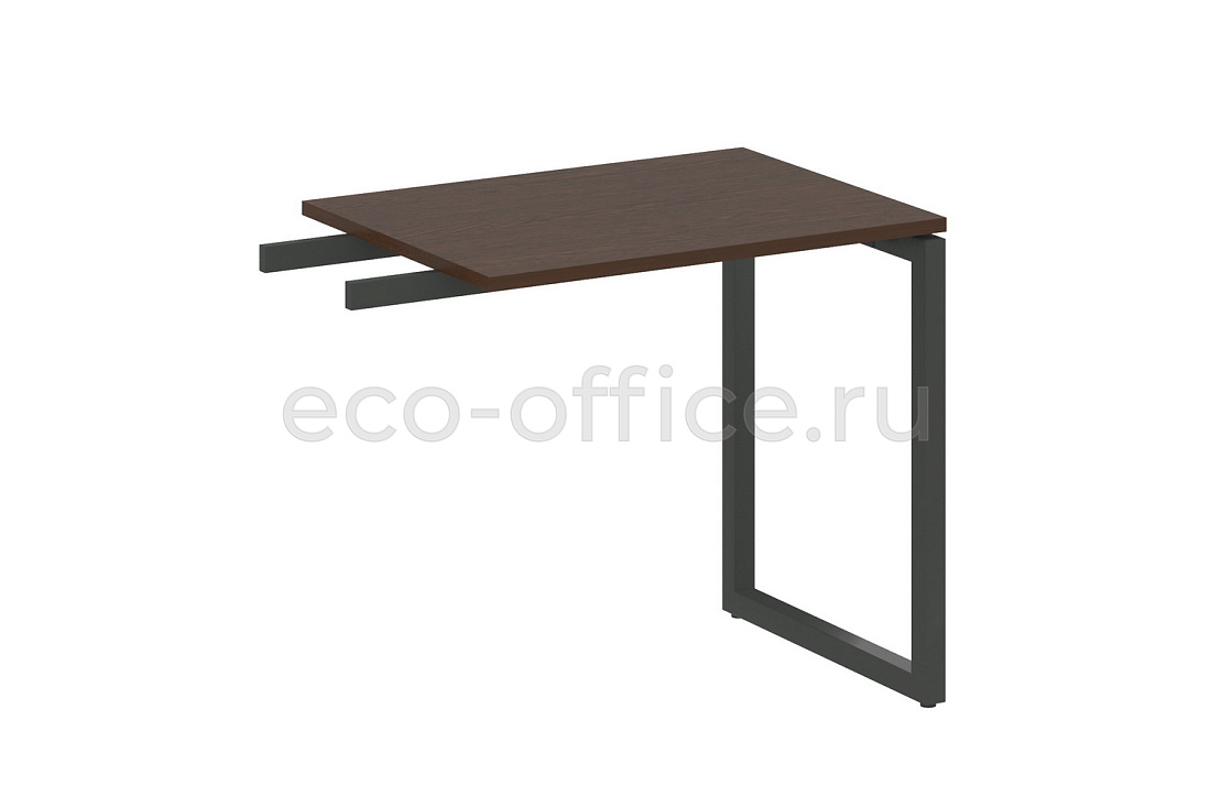 Приставной элемент на О-образном м/к METAL SYSTEM QUATTRO 4x4 40БО.ПР-2 Венге Цаво / Антрацит металл  стоимость