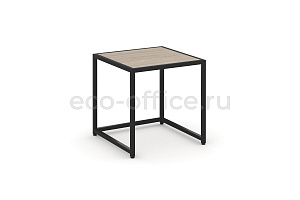 Стол журнальный LOFT VR.L-SJK-45 Дуб Аттик / Чёрный металл фото