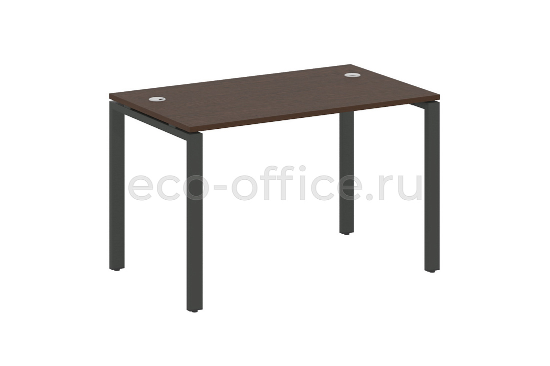 Стол письменный METAL SYSTEM STYLE БП.СП-2 Венге Цаво / Антрацит металл  стоимость