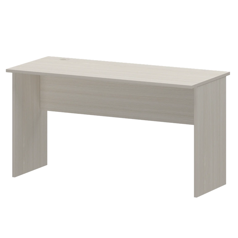 стол с кабель каналом слева protech а-003.60.к.лв ясень шимо фото