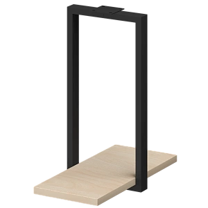 Подвесной держатель под СБ Protech ПДСБ.Ф Бук/Антрацит фото