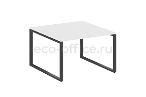 Стол переговорный (1 столешница) METAL SYSTEM STYLE БО.ПРГ-1.2 Белый / Антрацит металл фото