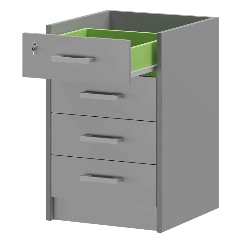 корпус тумбы приставной protech ат-05 серый фото