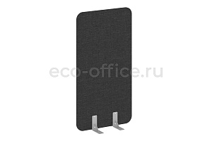 Перегородка на опорах с фетровыми подпятниками R-LINE SOFT AP.F-80-150 Рогожка Romeo 01 / Серый металл фото