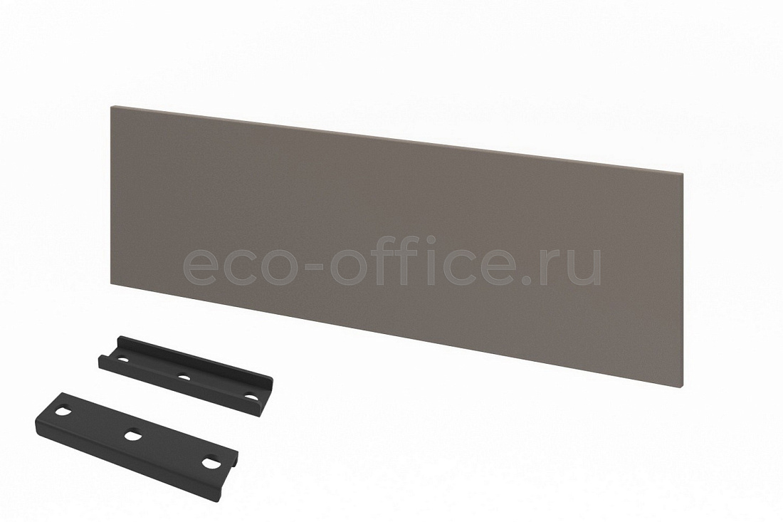 Экран к двум столам LEMO L-069-2 Трюфель купить в Москве