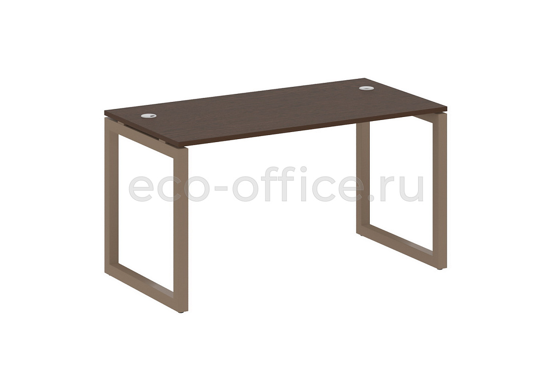 Стол письменный METAL SYSTEM QUATTRO 5x5 50БО.СП-3 Венге Цаво / Мокко металл  стоимость