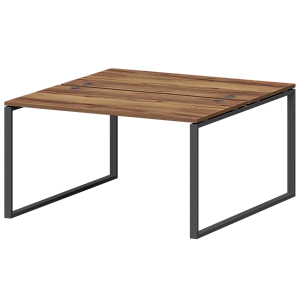 Бенч двойной на металлокаркасе Protech СМС2-О-10К.149.Пр25 Таксония/Антрацит фото