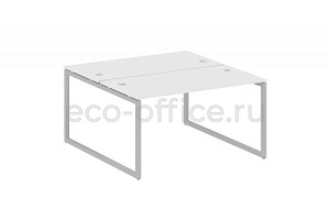 Рабочая станция METAL SYSTEM QUATTRO 4x4 40БО.РАС-СП-2.3 Белый / Серый металл фото