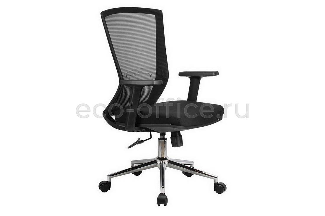 Кресло офисное RV Chair FIX 871E Чёрная сетка / Чёрная ткань  стоимость