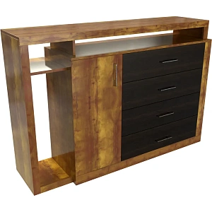 Комод Protech БН-21 Таксония/Дуб тортона фото