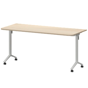 Стол мобильный складной радиусный Protech МБ22-160.70Р Бук/Белый фото
