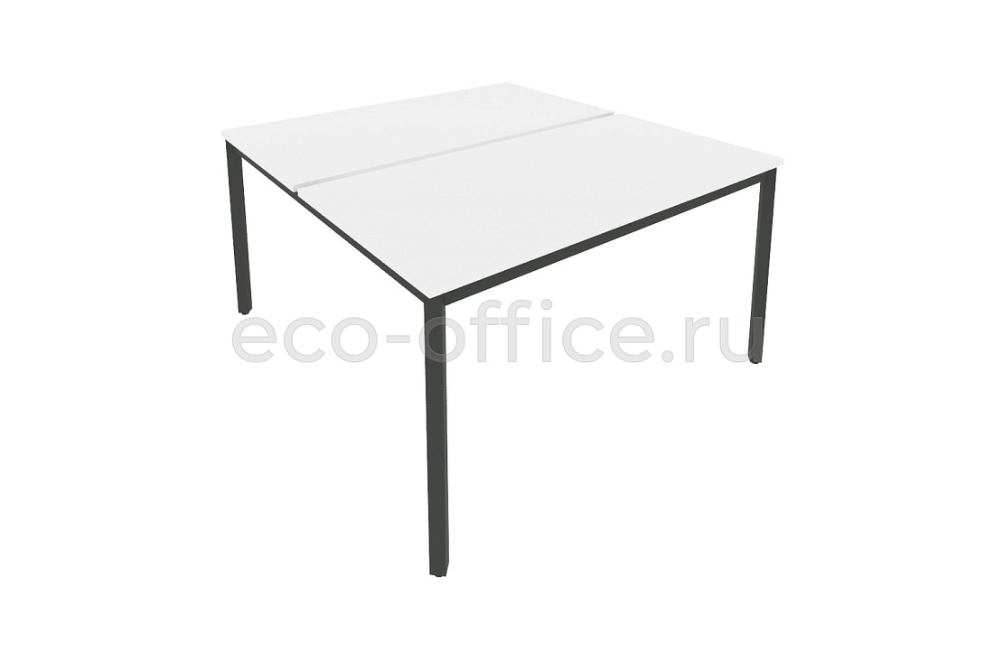 Рабочая станция на металлокаркасе SLIM SYSTEM С.СП-5.3 Белый / Антрацит металл купить в Москве