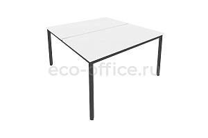 Рабочая станция на металлокаркасе SLIM SYSTEM С.СП-5.3 Белый / Антрацит металл фото