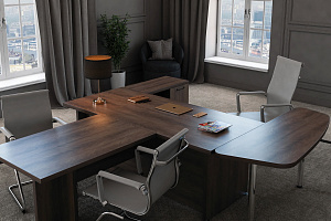 Кабинет руководителя ПРИОРИТЕТ Дуб Апрель фото