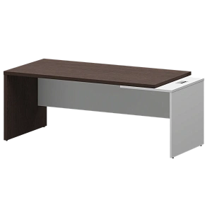 Стол руководителя правый Protech KZ-20R Дуб венге/Белый фото