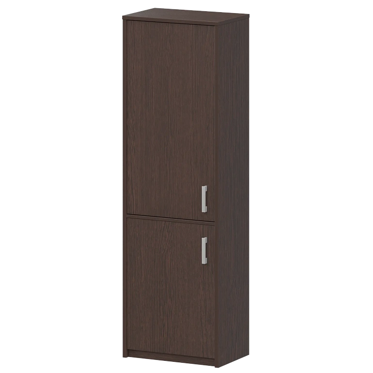 шкаф комбинированный закрытый узкий protech а-321/а-621 дуб венге фото