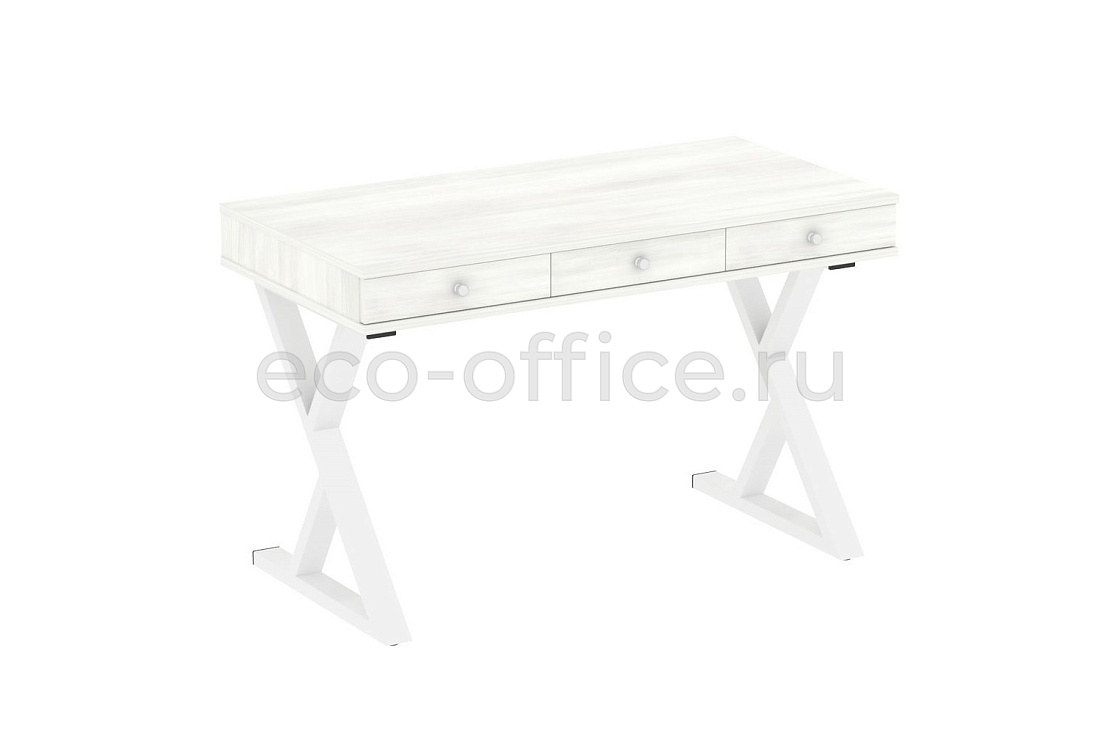Стол на металлокаркасе HomeOffice VR.SP-1-118.M white Снежная Патина  стоимость