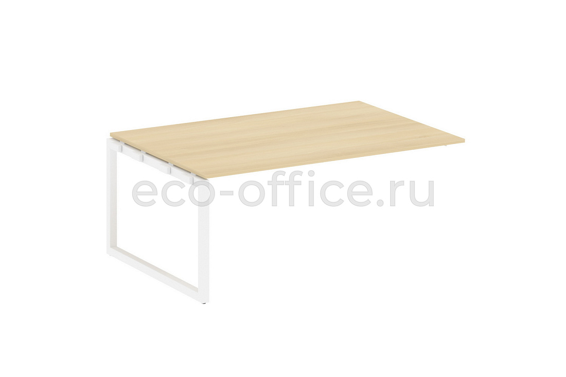 Проходной наборный элемент переговорного стола METAL SYSTEM QUATTRO 5x5 50БО.ППРГ-5 Акация Лорка / Белый металл  стоимость
