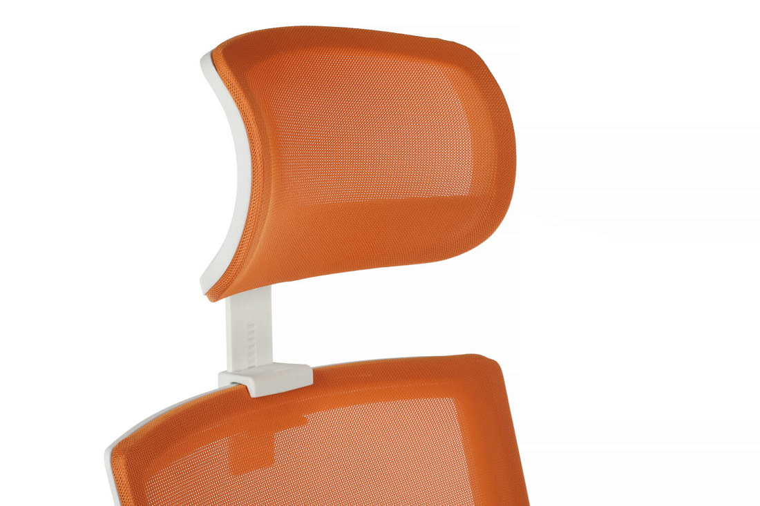 кресло rv chair mint 1029hw оранжевая сетка / серая ткань фото