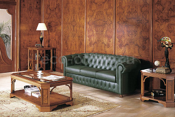 Мягкая мебель ЧЕСТЕРТОН Euroline 1132 Зеленый купить в Москве