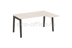 Стол эргономичный правый ONIX WOOD OW.SA-4 (R) Денвер Светлый / Дуб Тёмный фото