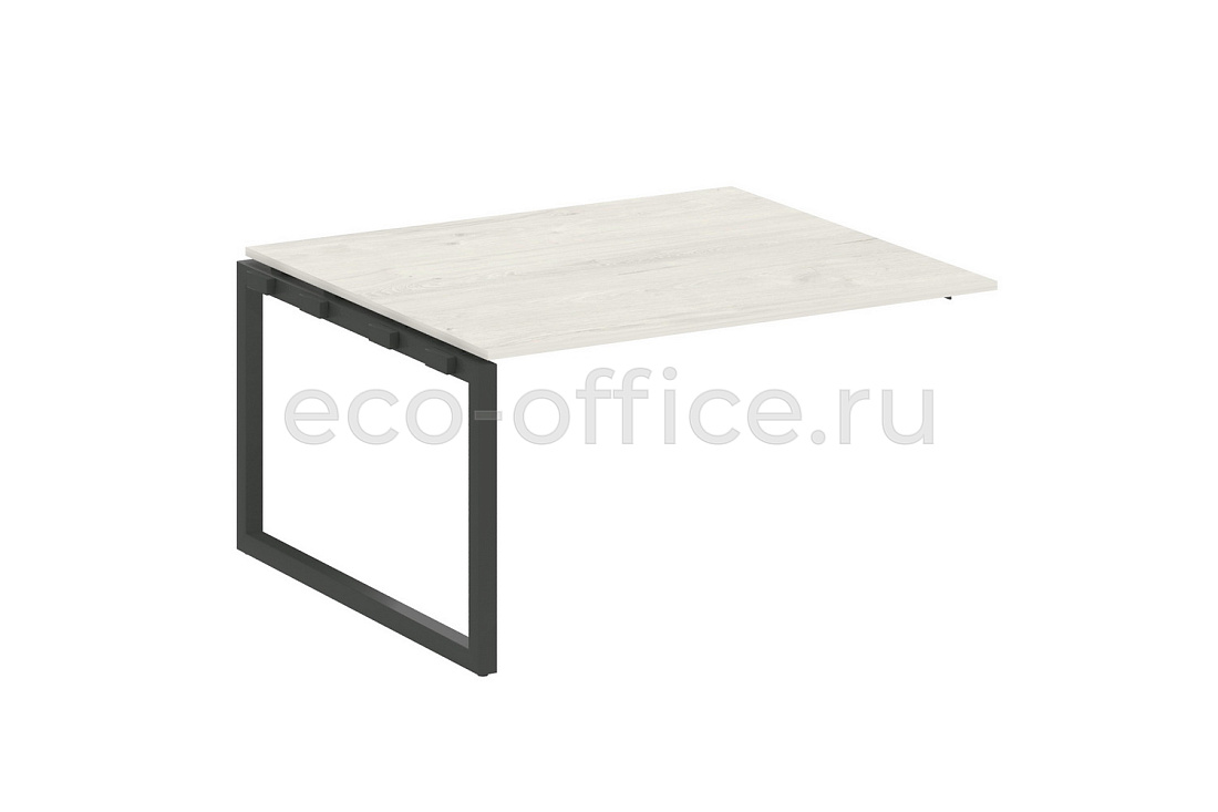 Проходной наборный элемент переговорного стола METAL SYSTEM QUATTRO 5x5 50БО.ППРГ-3 Дуб Наварра / Антрацит металл   стоимость