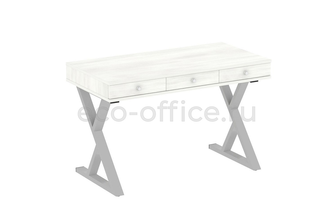Стол на металлокаркасе HomeOffice VR.SP-1-118.M grey Снежная Патина  стоимость