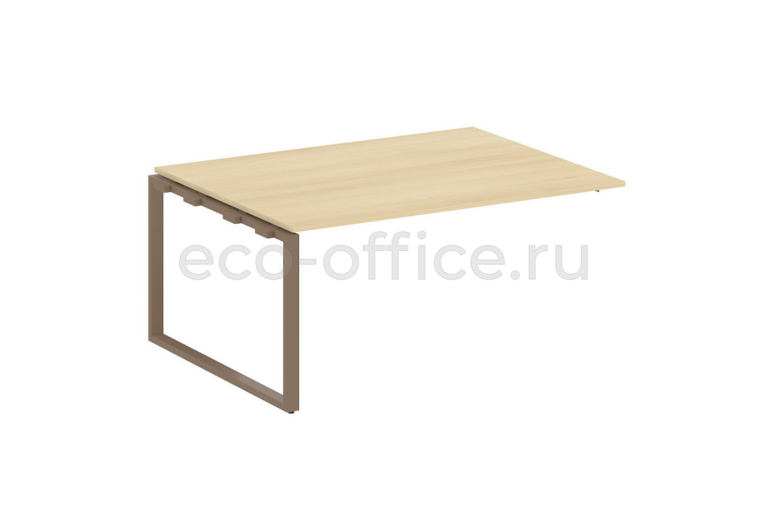 Проходной наборный элемент переговорного стола METAL SYSTEM STYLE БО.ППРГ-4 Акация Лорка / Мокко металл  стоимость