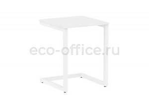 Стол на металлокаркасе HomeOffice VR.SP-2-58 Белый Бриллиант / Белый металл фото