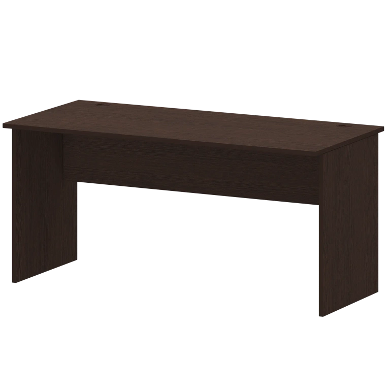 стол с левым и правым кабель каналом protech а-004.к дуб венге фото