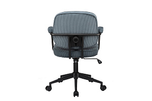 Кресло ECO-CHAIR CHESTER W-221T Синий велюр фото