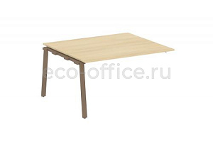 Проходной наборный элемент переговорного стола METAL SYSTEM STYLE БА.ППРГ-3 Акация Лорка / Мокко металл фото