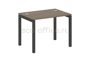Стол письменный METAL SYSTEM QUATTRO 5x5 50БП.СП-1 Вяз Благородный / Антрацит металл фото