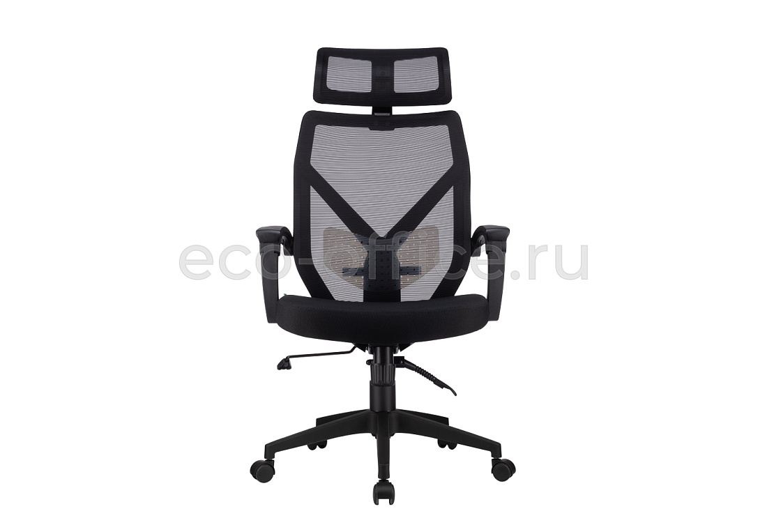 Кресло RV Chair OLIVER W-203 AC Чёрный пластик / Чёрная сетка  стоимость