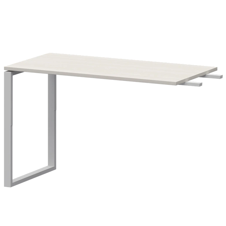 бриф-приставка на металлокаркасе protech ам.о-120.60 ясень шимо/белый фото