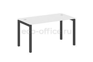 Стол письменный METAL SYSTEM QUATTRO 5x5 50БП.СП-3 Белый / Антрацит металл фото