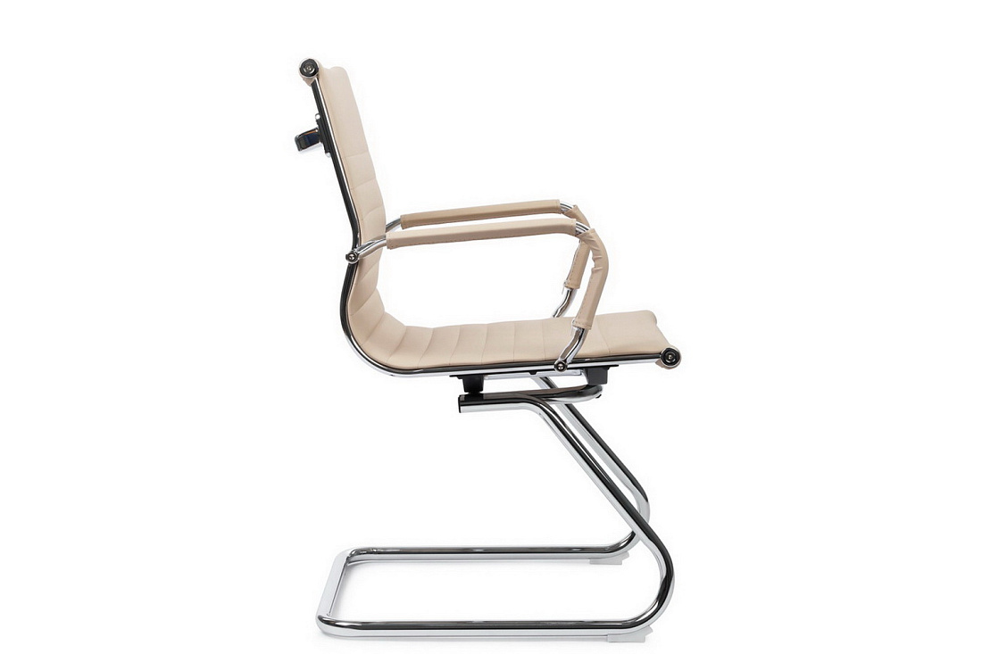 Конференц-кресло RV Chair HUGO 6002-3EC Бежевая экокожа  стоимость