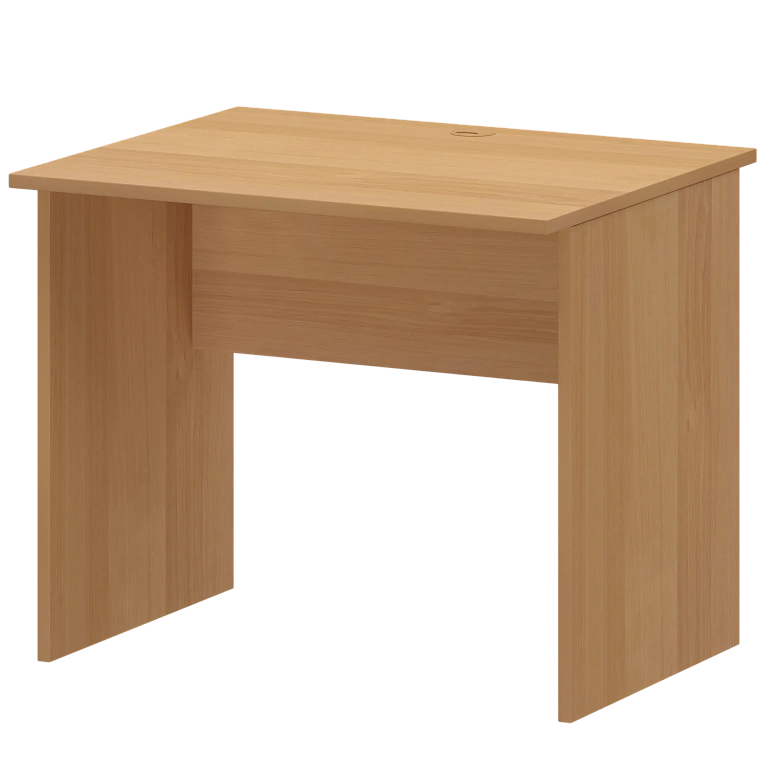 стол с центральным кабель каналом protech а-001.к.цн ольха фото