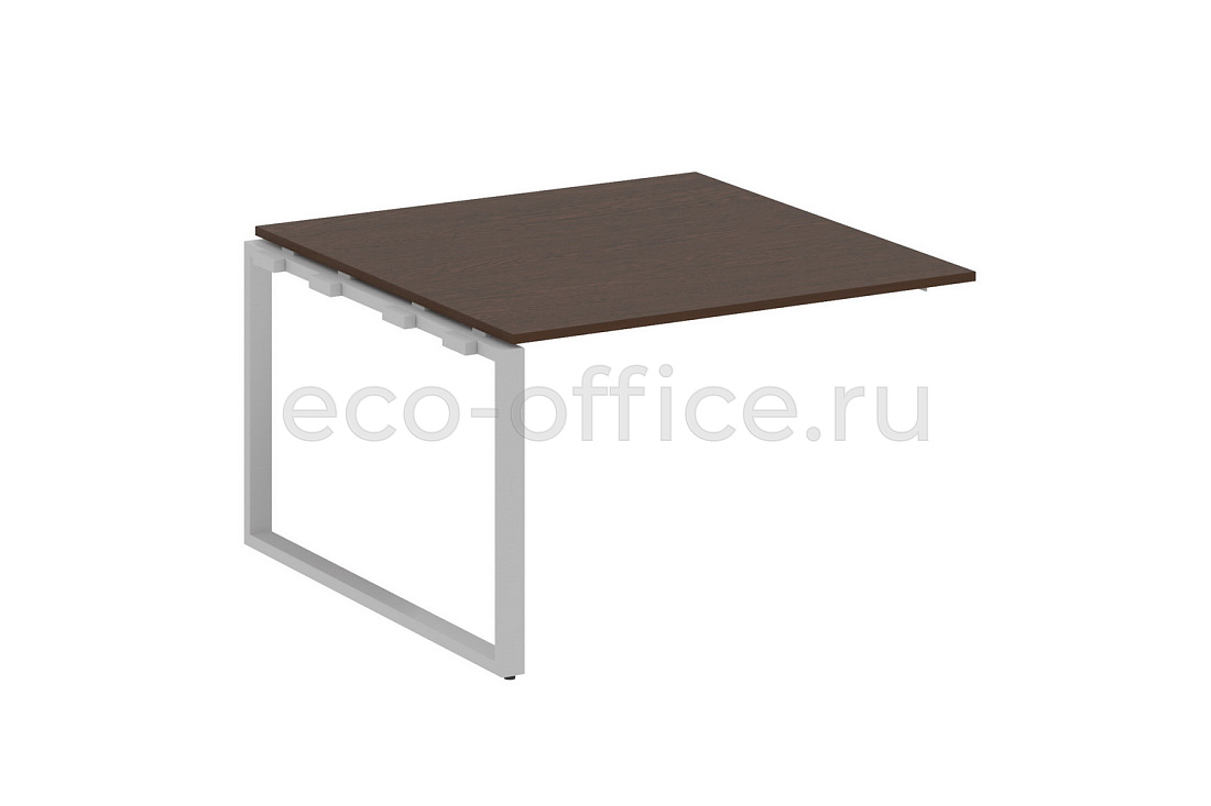 Проходной наборный элемент переговорного стола METAL SYSTEM STYLE БО.ППРГ-2 Венге Цаво / Серый металл  стоимость