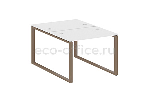 Рабочая станция METAL SYSTEM STYLE БО.РАС-СП-2.1 Белый / Мокко металл фото