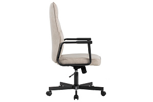 Кресло RVChair STEN W-263H Светло-серая экокожа фото