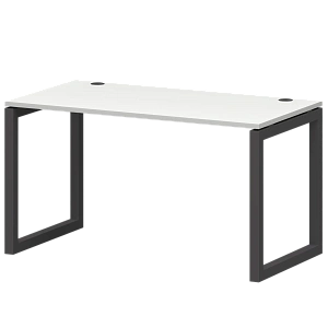 Стол на металлокаркасе Protech СМС25-О-10К.73.Пр50 Белый/Антрацит фото