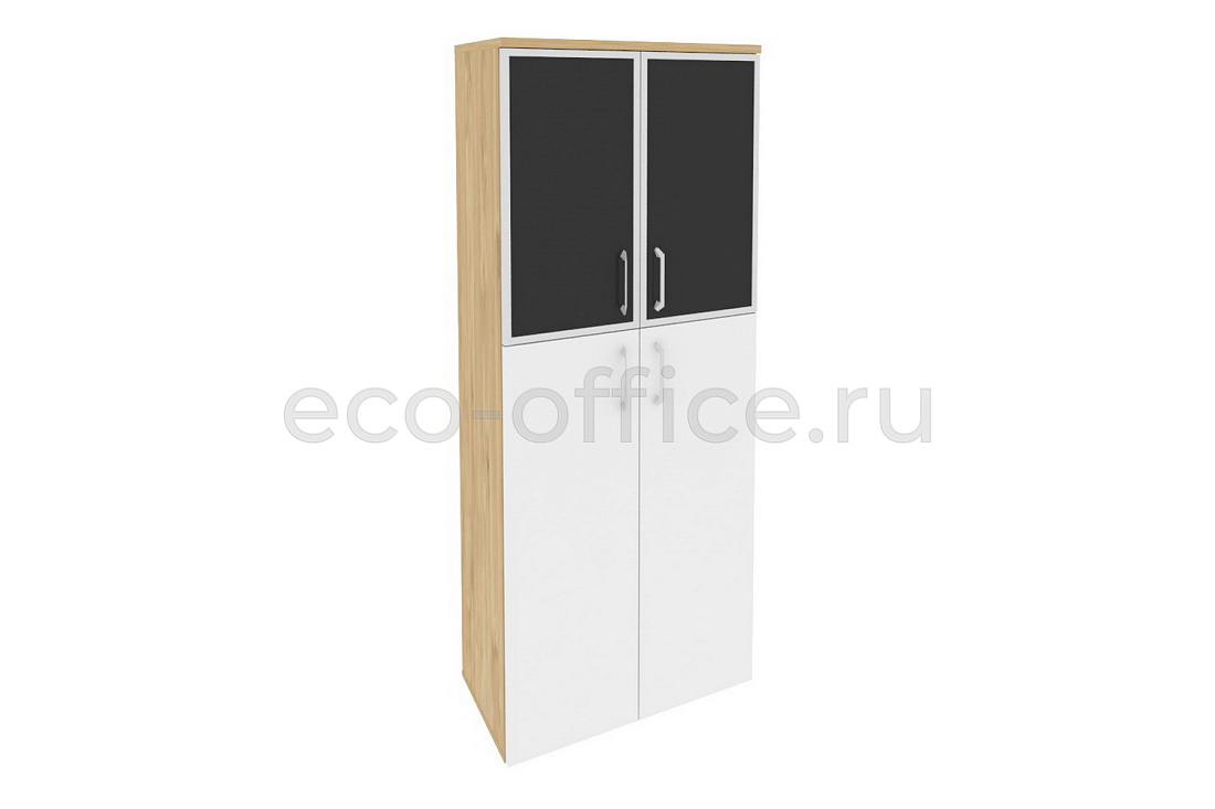 Шкаф высокий широкий ONIX O.ST-1.7 R black Тиквуд Светлый / Белый Бриллиант  стоимость