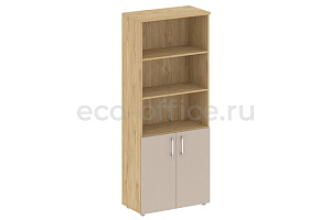 Шкаф высокий широкий SHIFT SK.ST-1.1 Тиквуд Светлый / Капучино фото