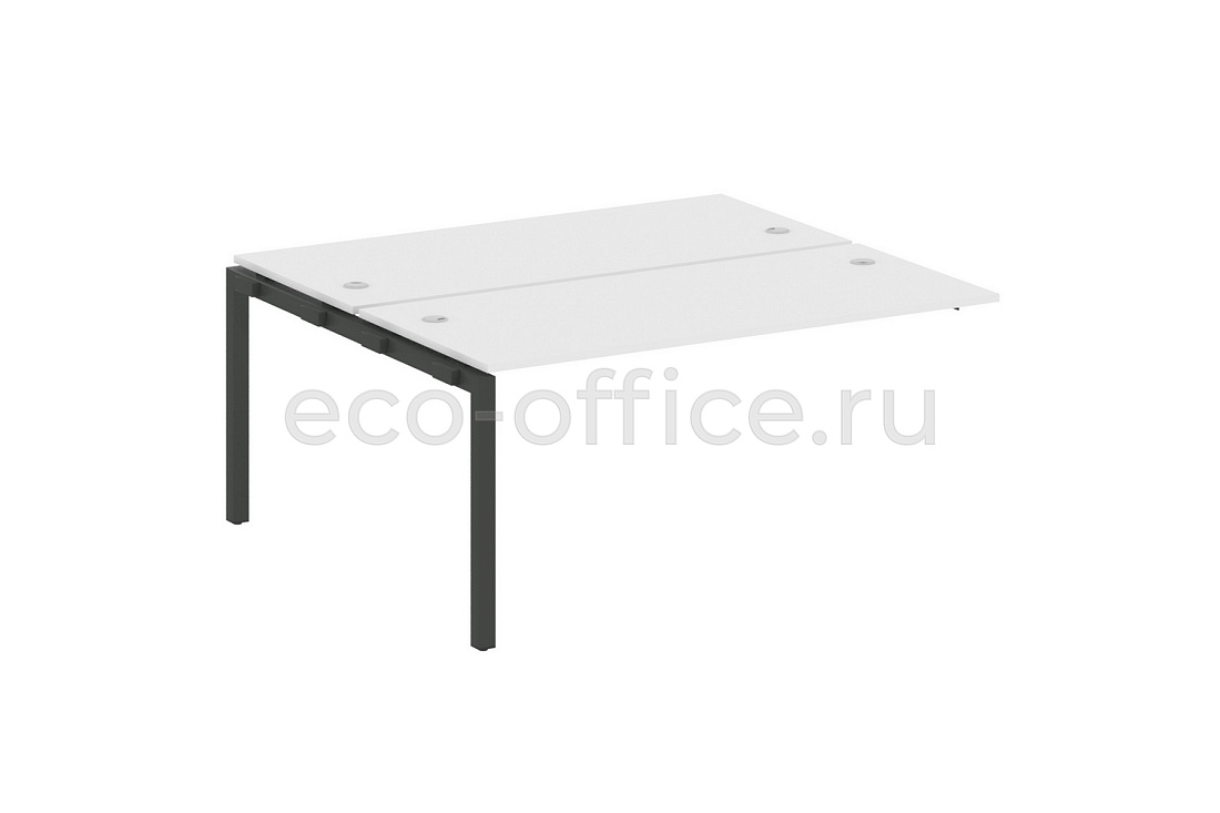 Проходной наборный элемент METAL SYSTEM QUATTRO 5x5 50БП.ПРС-СП-2.4 Белый / Антрацит металл купить в Москве