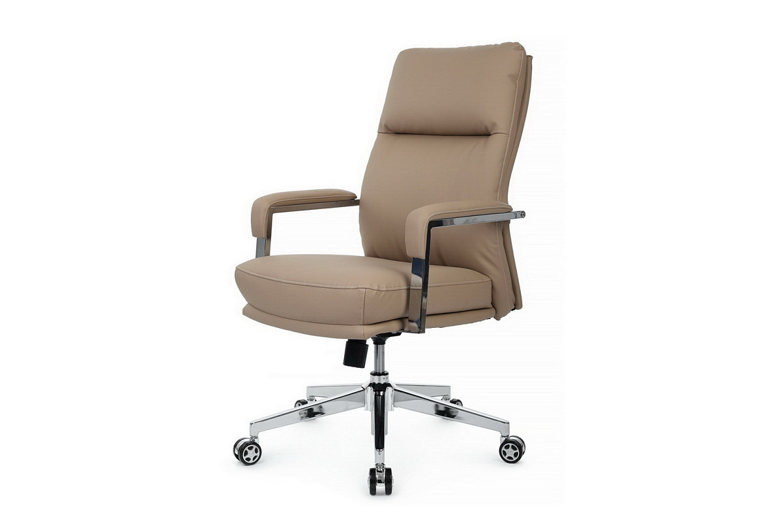 кресло rv chair leon-m b916 бежевая экокожа фото