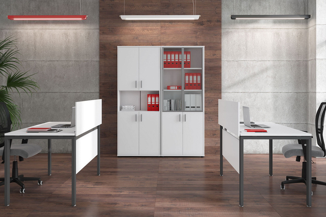 кабинет руководителя trend белый фото