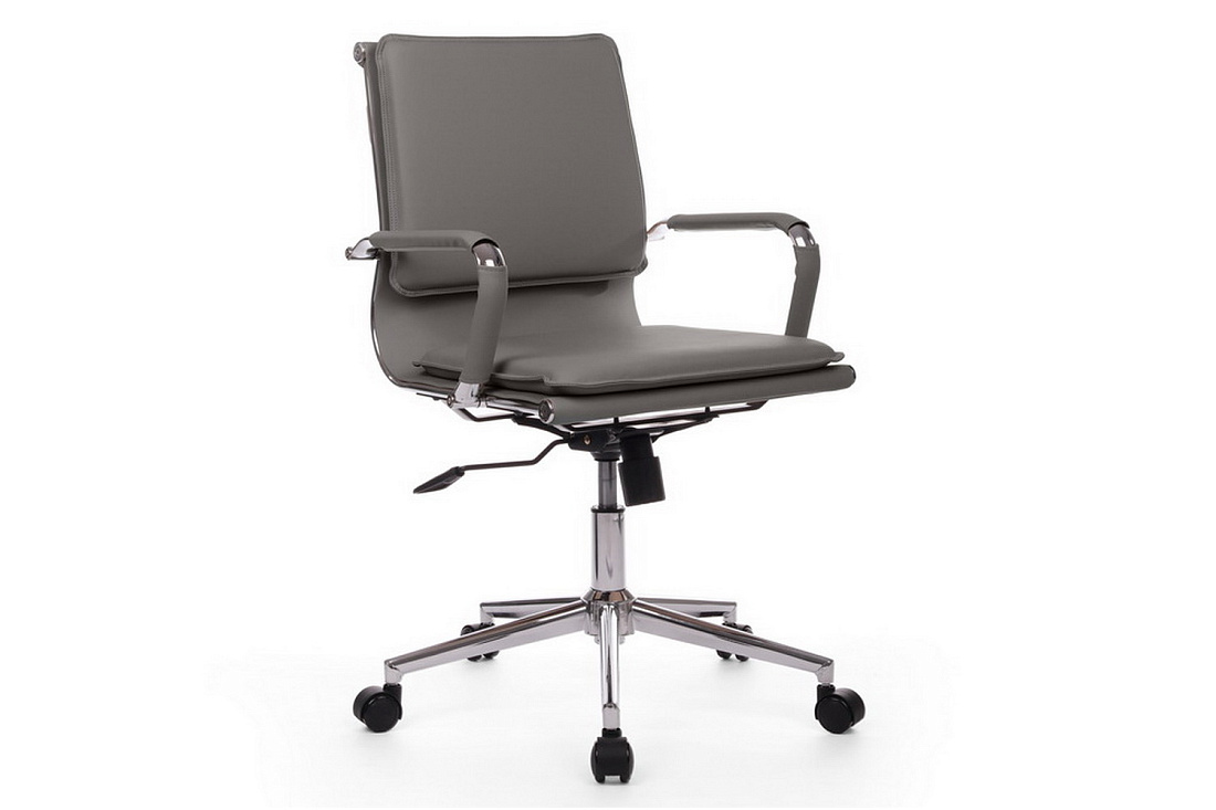 Кресло RV Chair HUGO 6003-2SE Серая экокожа  стоимость